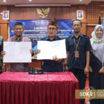 Penandatangan MoU dan PKS Kerjasama Strategis Polinela Dengan Universitas Muhammadiyah (UM) Metro dalam rangka Pengembangan Produk Organik Dan Desa Binaan